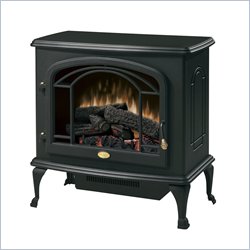 Dimplex Deluxe Electric Fireplace Stove Heater in Black