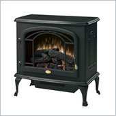 Dimplex Deluxe Electric Fireplace Stove Heater in Black