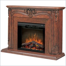 Dimplex Symphony Encore Classic French Electric Fireplace in Burled Oak