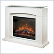 Dimplex Symphony Ovation Laguna Electric Fireplace in Gloss White