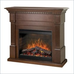 Dimplex Ovation Sussex Walnut Electric Fireplace