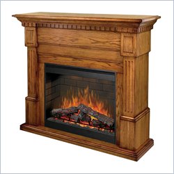 Dimplex Ovation Sussex Electric Fireplace in Medium Oak