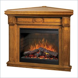 Dimplex Symphony Ovation Stratford Corner Electric Fireplace in Oak