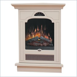 Dimplex Corner Wall Mounted Cream Electric Fireplace
