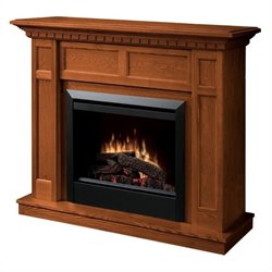 Dimplex Caprice Electric Fireplace in Warm Oak