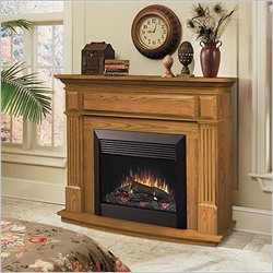 Dimplex Preston Free Standing Electric Fireplace in Oak