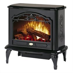 Dimplex Symphony Stoves Celeste Electric Fireplace Stove Heater in Black