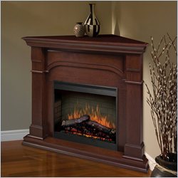 Dimplex Symphony Maestro Oxford Corner Electric Fireplace in Cherry