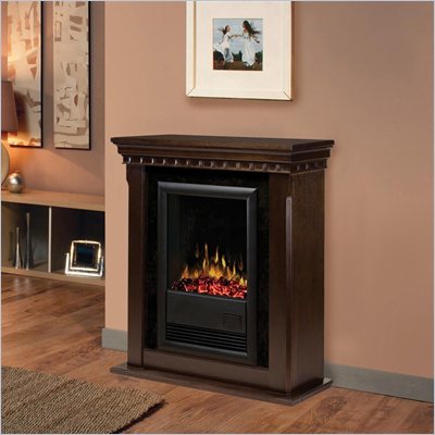 Dimplex Bravado II Indoor Electric Fireplace in Espresso