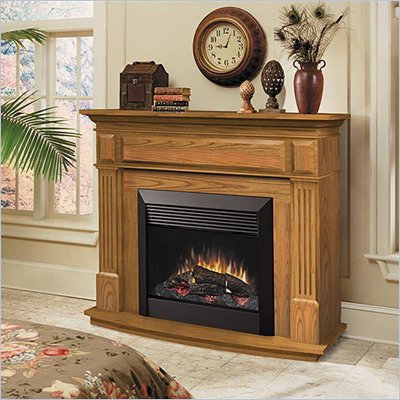 Dimplex Preston Free Standing Electric Fireplace in Oak