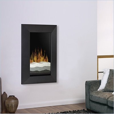 Dimplex Electraflame Wall Mount Electric Fireplace in Black