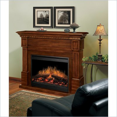 Dimplex Essex Electric Fireplace in Burnished Walnut