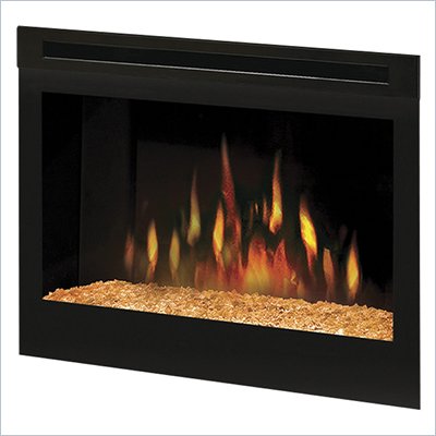 Dimplex 25" Self-trimming Electric Firebox with Glass Ember Bed