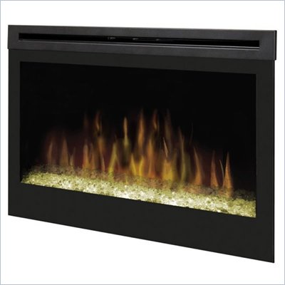 Dimplex 30" Self-trimming Electric Firebox with Glass Ember Bed