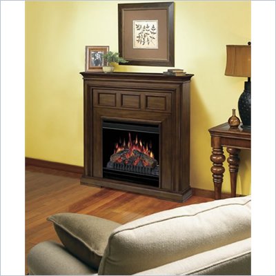 Dimplex Acadian Electric Fireplace in Walnut