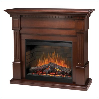 Dimplex Symphony Ovation Sussex Electric Fireplace in Cherry