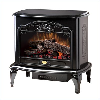 Dimplex Celeste Freestanding Electric Stove in Gloss Black