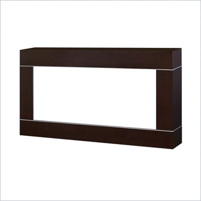Dimplex Cohesion Wall Mount Surround in Burnished Walnut