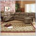 Catnapper Manhattan 3 Piece Chaise Sectional with Loveseat