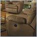 Catnapper Manhattan Dual Reclining Leather Loveseat