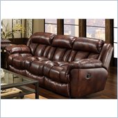 Catnapper Eclipse Reclining Sofa in Cognac