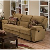 Catnapper Transformer Ultimate Reclining Sofa in Beige and Havana
