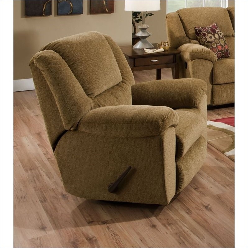 Catnapper Transformer Chaise Swivel Glider Recliner in Beige