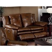 Catnapper Sonoma Reclining Loveseat in Sable