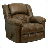 Catnapper Winchester Bonded Leather Rocker Recliner Chair in Tanner