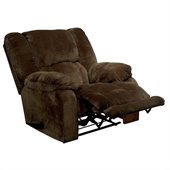 Catnapper Hogan Inch Away Wall Hugger Recliner Chair in Chocolate