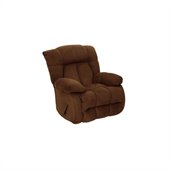 Catnapper Laredo Chaise Rocker Recliner Chair in Chocolate