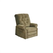 Catnapper Patriot Power Lift Full Lay-Out Recliner in Celery