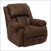 Catnapper Turbo Power Lounger and Chaise Rocker in Chocolate