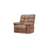 Catnapper Magnum Chaise Rocker Recliner in Saddle