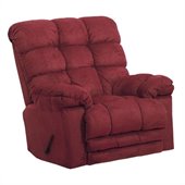 Catnapper Magnum Chaise Rocker Recliner Chair in Merlot