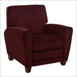 Catnapper Milan No Handle Reclining Chair in Berry