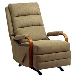 Catnapper Hillcrest Oversized Rocker Recliner Chair in Honey