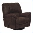 Catnapper Goliath Oversized Microfiber Chaise Recliner Chair in Chocolate