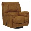 Catnapper Goliath Oversized Swivel Glider Chaise Recliner Chair in Rust