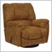Catnapper Goliath Oversized Swivel Glider Chaise Recliner Chair in Rust