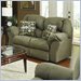 Catnapper Voyager Reclining Loveseat in Sage