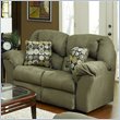 Catnapper Voyager Stationary Loveseat in Sage