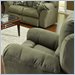 Catnapper Voyager Oversized Chaise Rocker Recliner in Sage