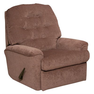 Catnapper Piper Small Scale Rocker Recliner Chair in Mauve