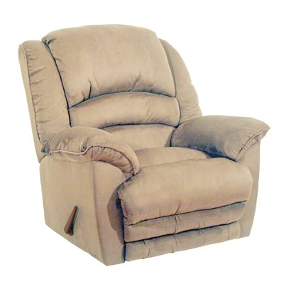Catnapper Revolver Chaise Rocker Recliner Chair in Hazelnut