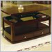 Homelegance Cherry Lift Top Rectangle Coffee Table