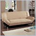 Homelegance Trea Microfiber Sleeper Sofa Futon in Peat