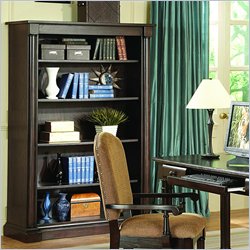 Homelegance Notting Hill 5 Shelf Wood Bookcase in Ebony