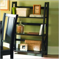 Homelegance Britanica Black Folding Bookcase