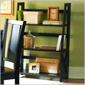 Homelegance Britanica Black Folding Bookcase